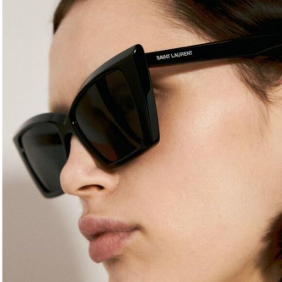 NEW SAINT LAURENT BLACK SL657 001 WOMEN SUNGLASSES SAINT LAURENT SL 657 001 - Picture 1 of 10